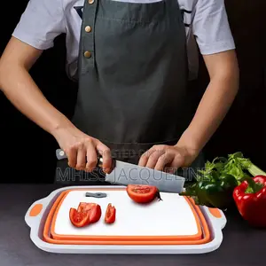 3in1 Chopping Board Bowl Strainer