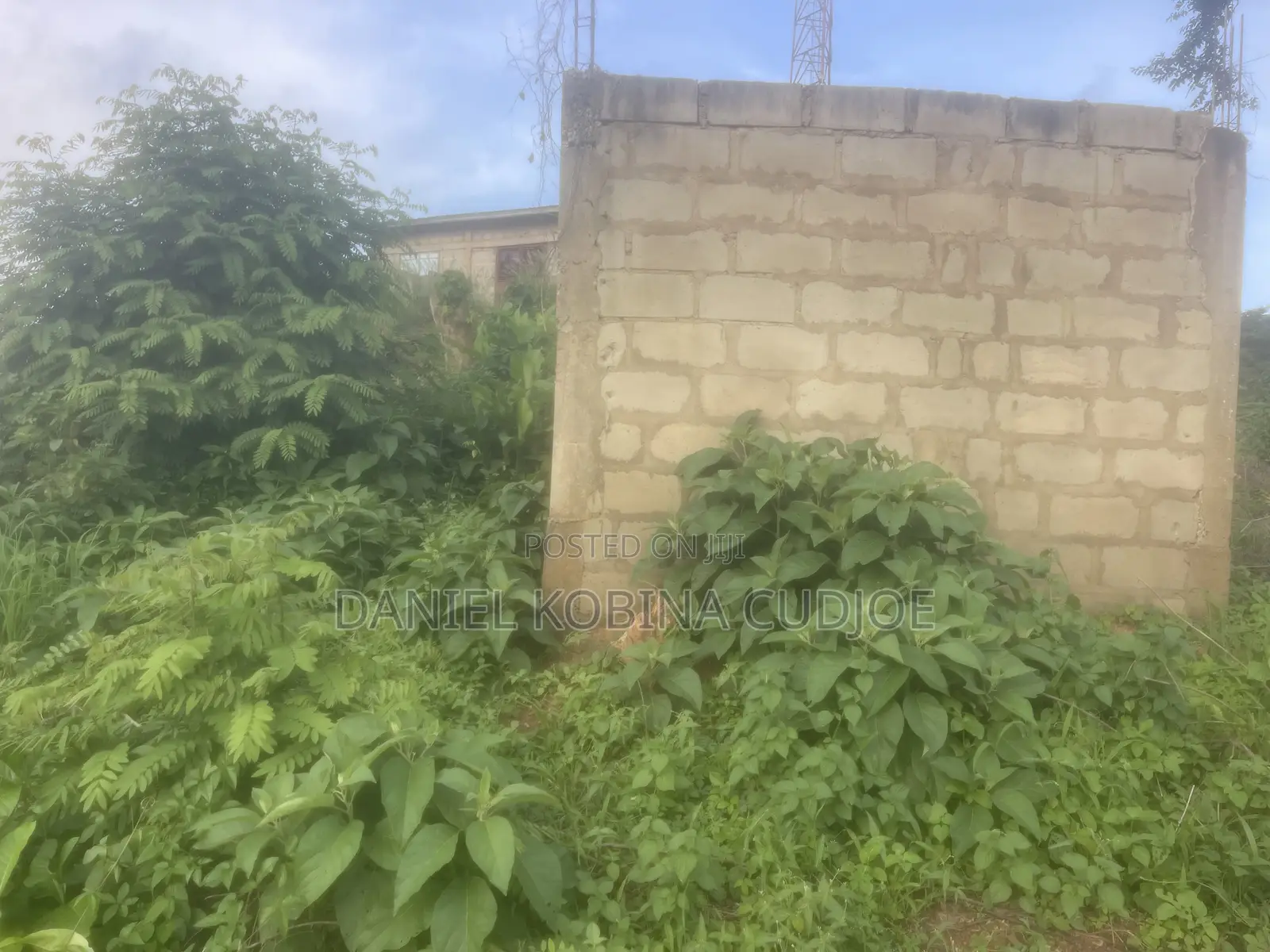 Plot of Land With Building Footings on for Sale.