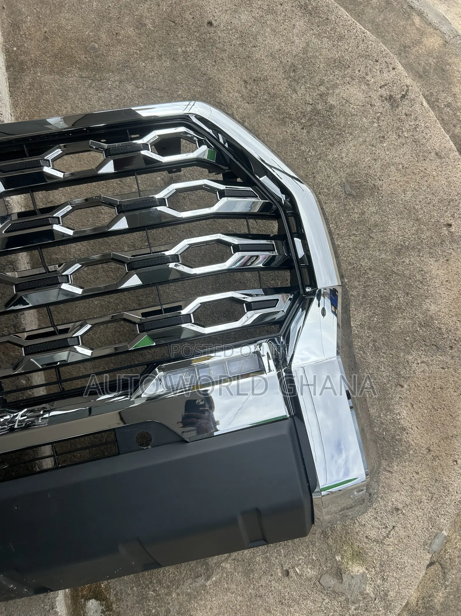Toyota Tundra 2023-2025 Chrome Bumper