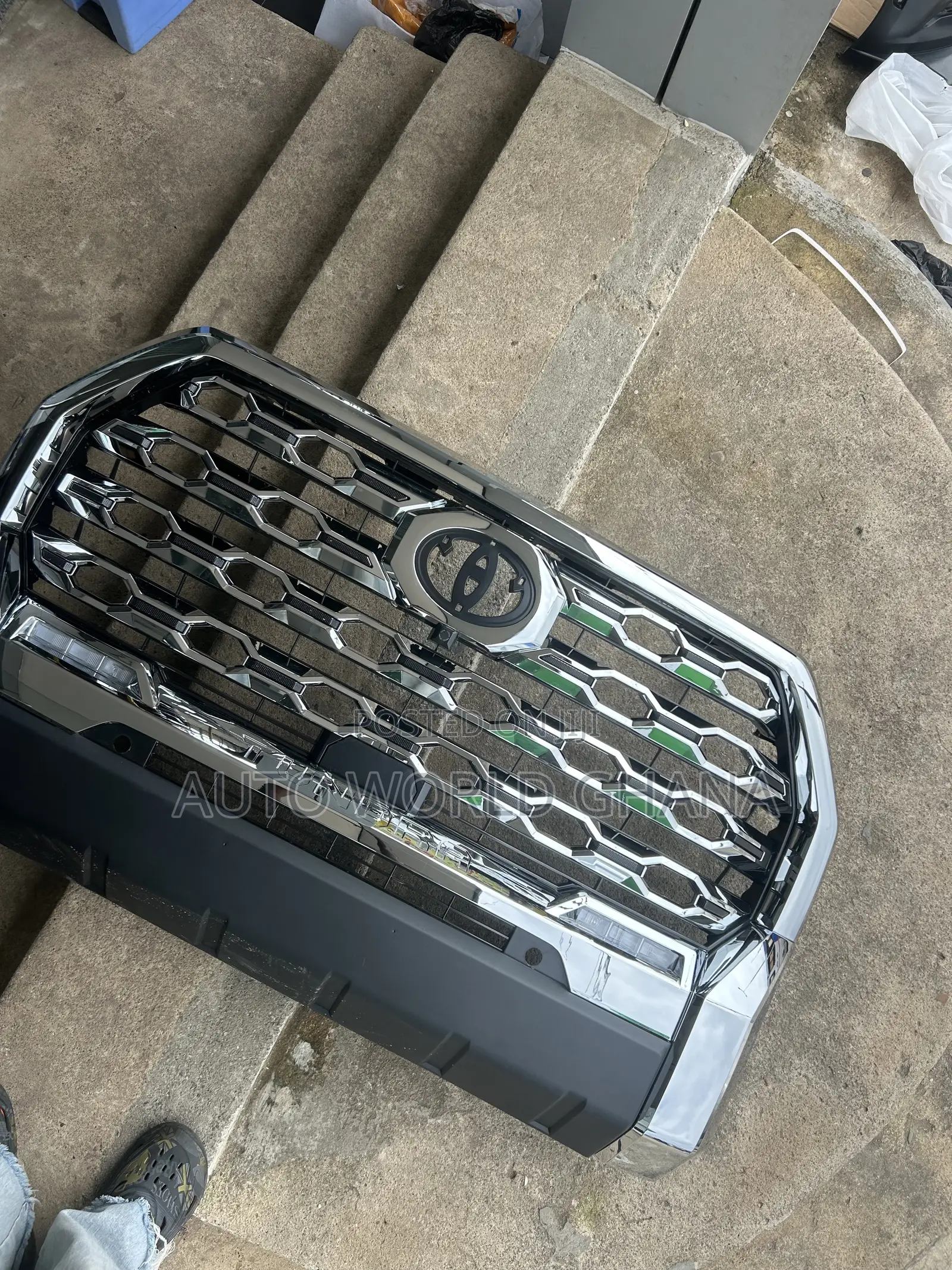 Toyota Tundra 2023-2025 Chrome Bumper