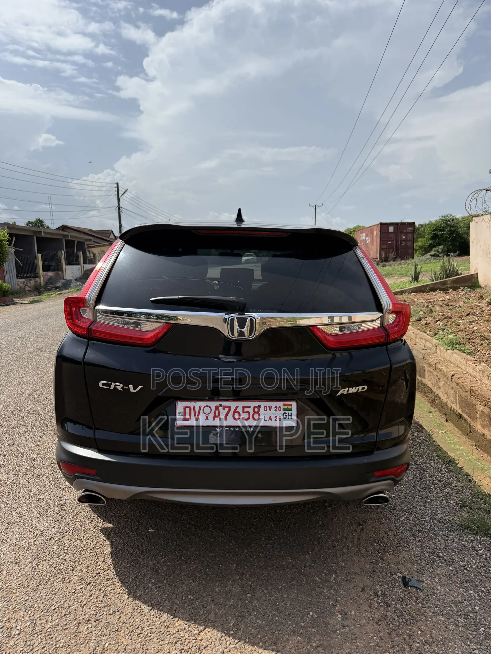 Honda CR-V EX AWD 2018 Black