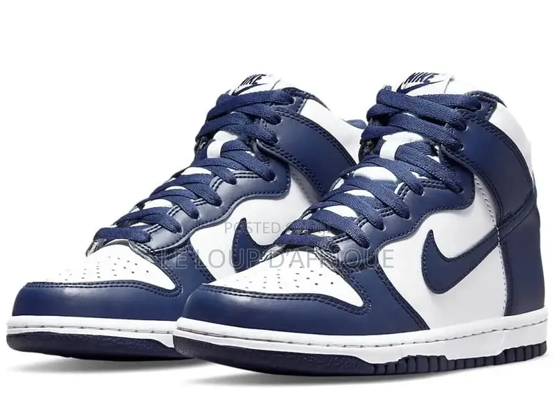 Nike Dunk High Retro "White Midnight Navy"