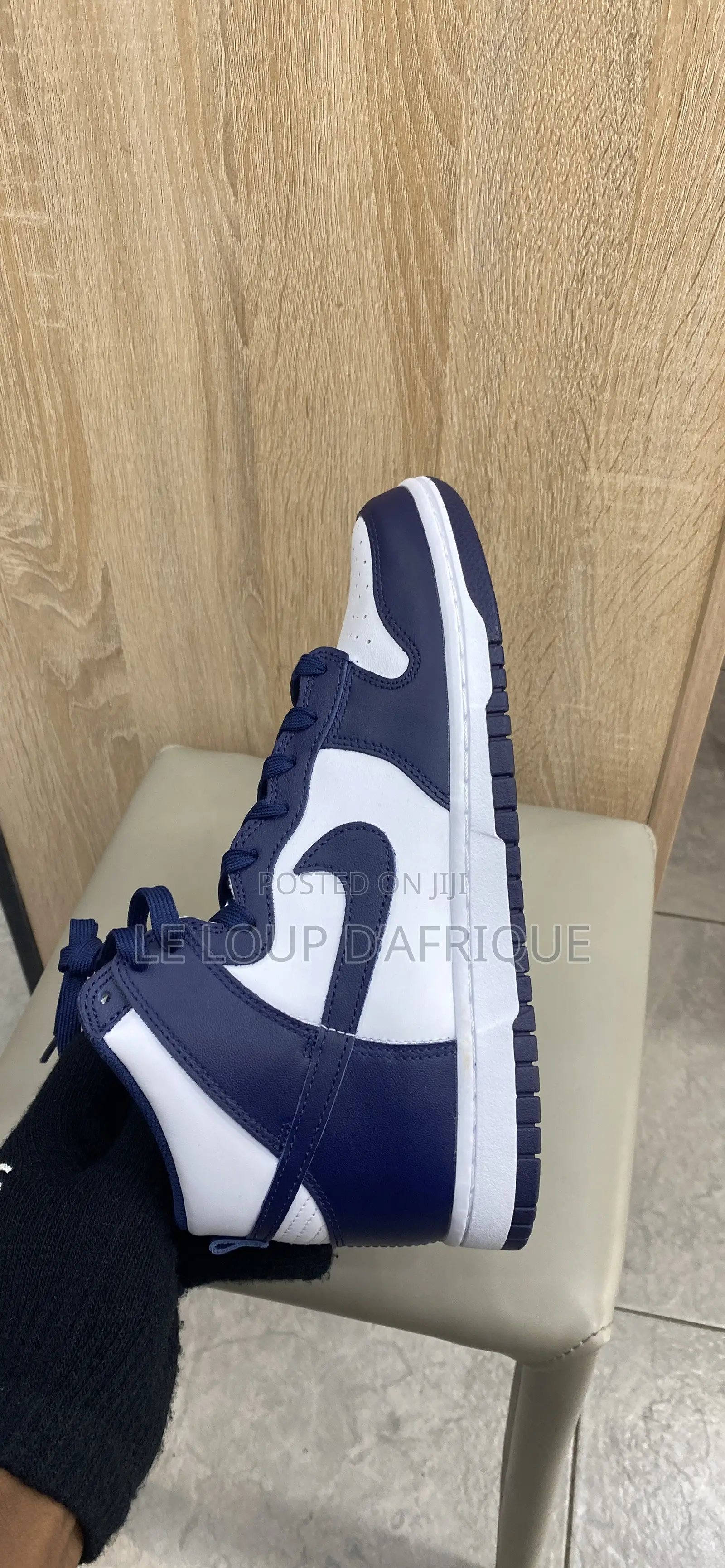 Nike Dunk High Retro "White Midnight Navy"