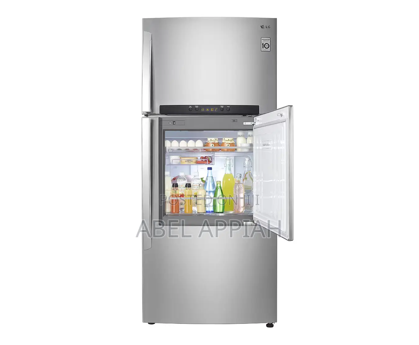 Lg 720l Door-in-Door Refrigerator (Gn-D722hlal) Shiny Steel