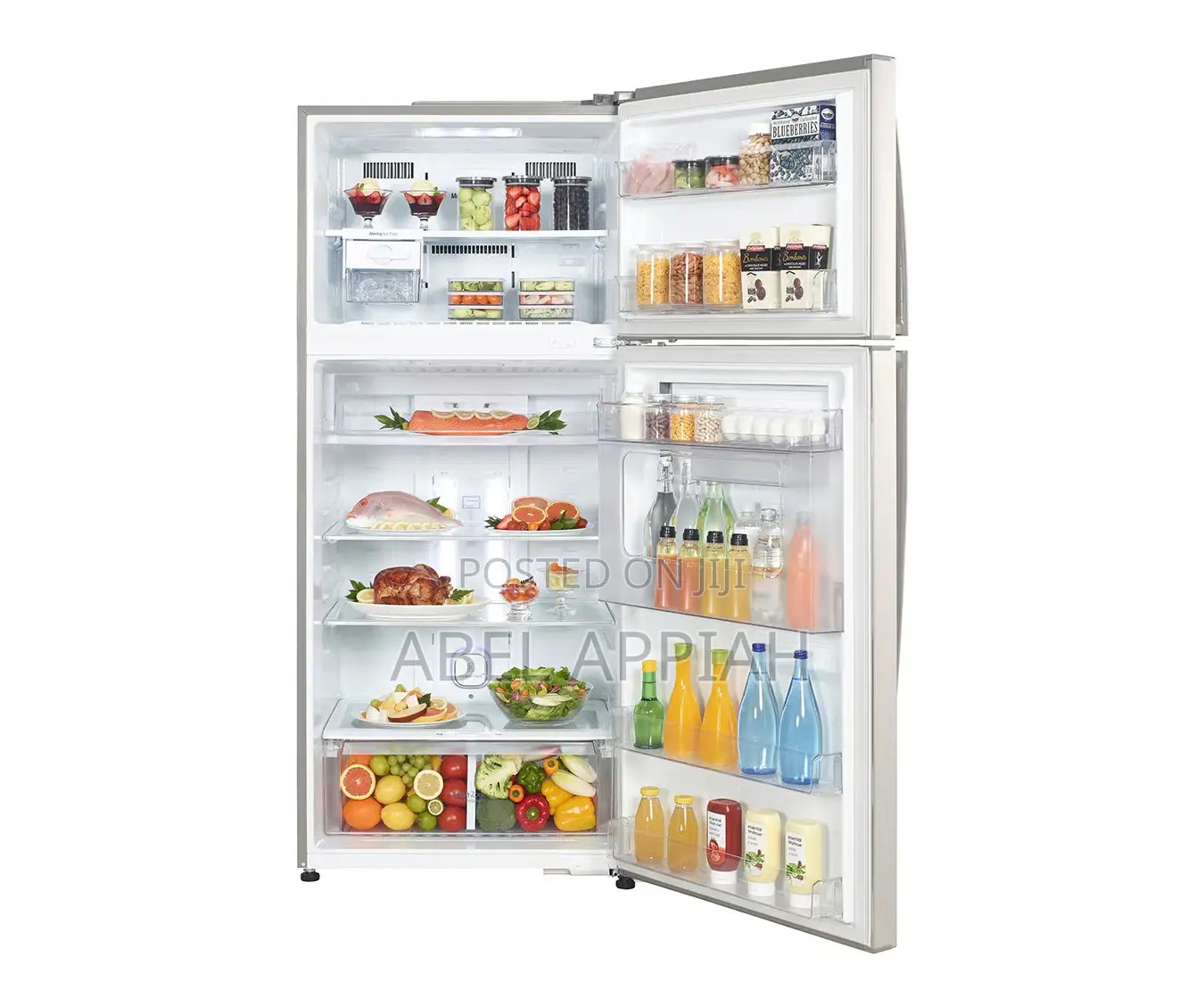 Lg 720l Door-in-Door Refrigerator (Gn-D722hlal) Shiny Steel