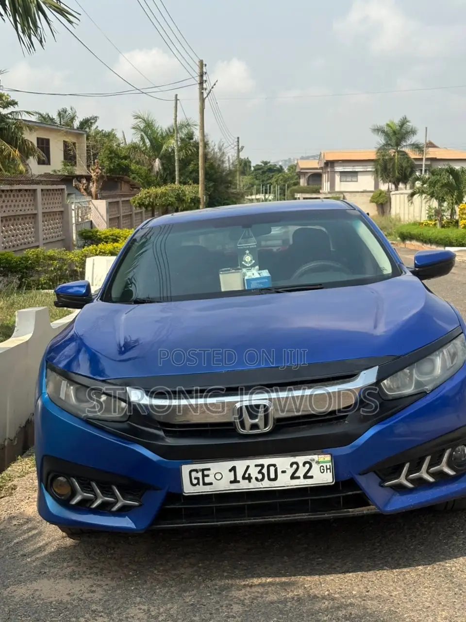 Honda Civic EX 4dr Sedan (1.5L 4cyl) 2016 Blue