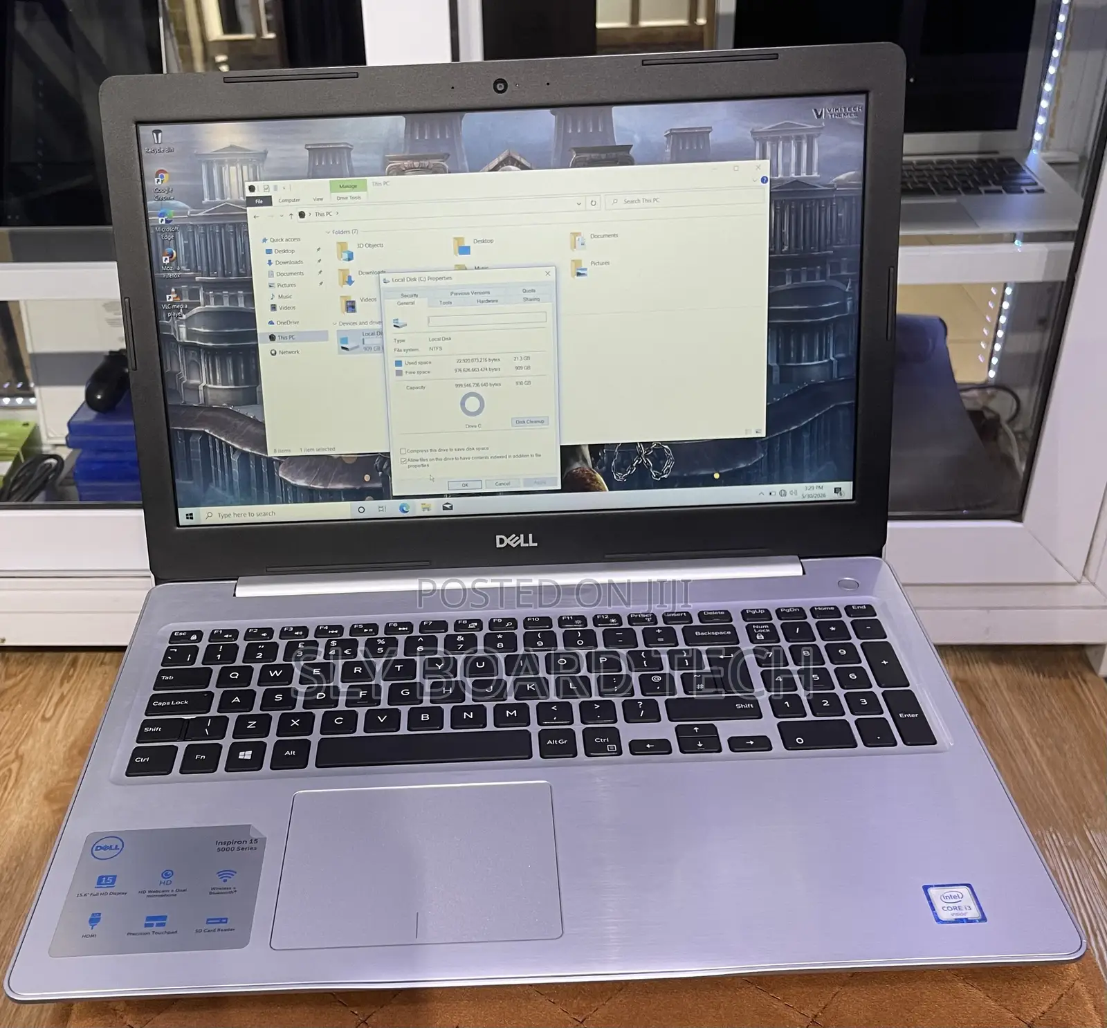 Laptop Dell Inspiron 15 8GB Intel Core i3 HDD 1T