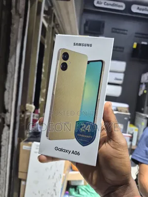 New Samsung Galaxy A06 64 GB Gold