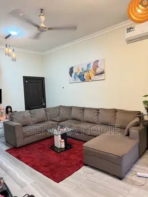 Neatly Slightly Used 8 Seater L-Shaped Sectional Sofa for Sale”