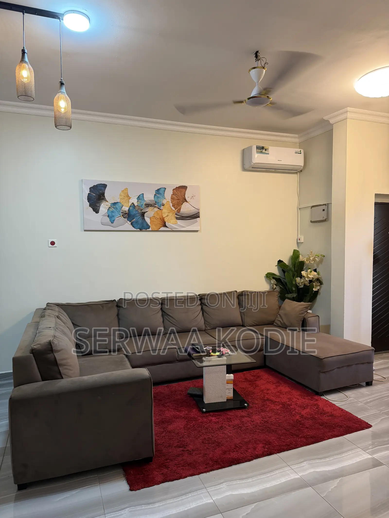 Neatly Slightly Used 8 Seater L-Shaped Sectional Sofa for Sale”