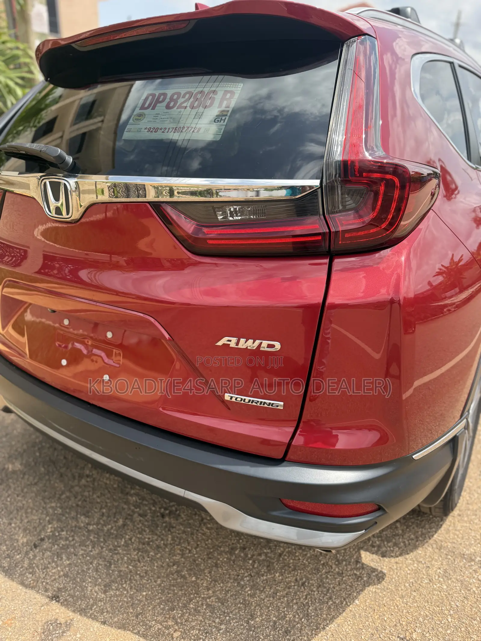 Honda CR-V Touring 2021 Red