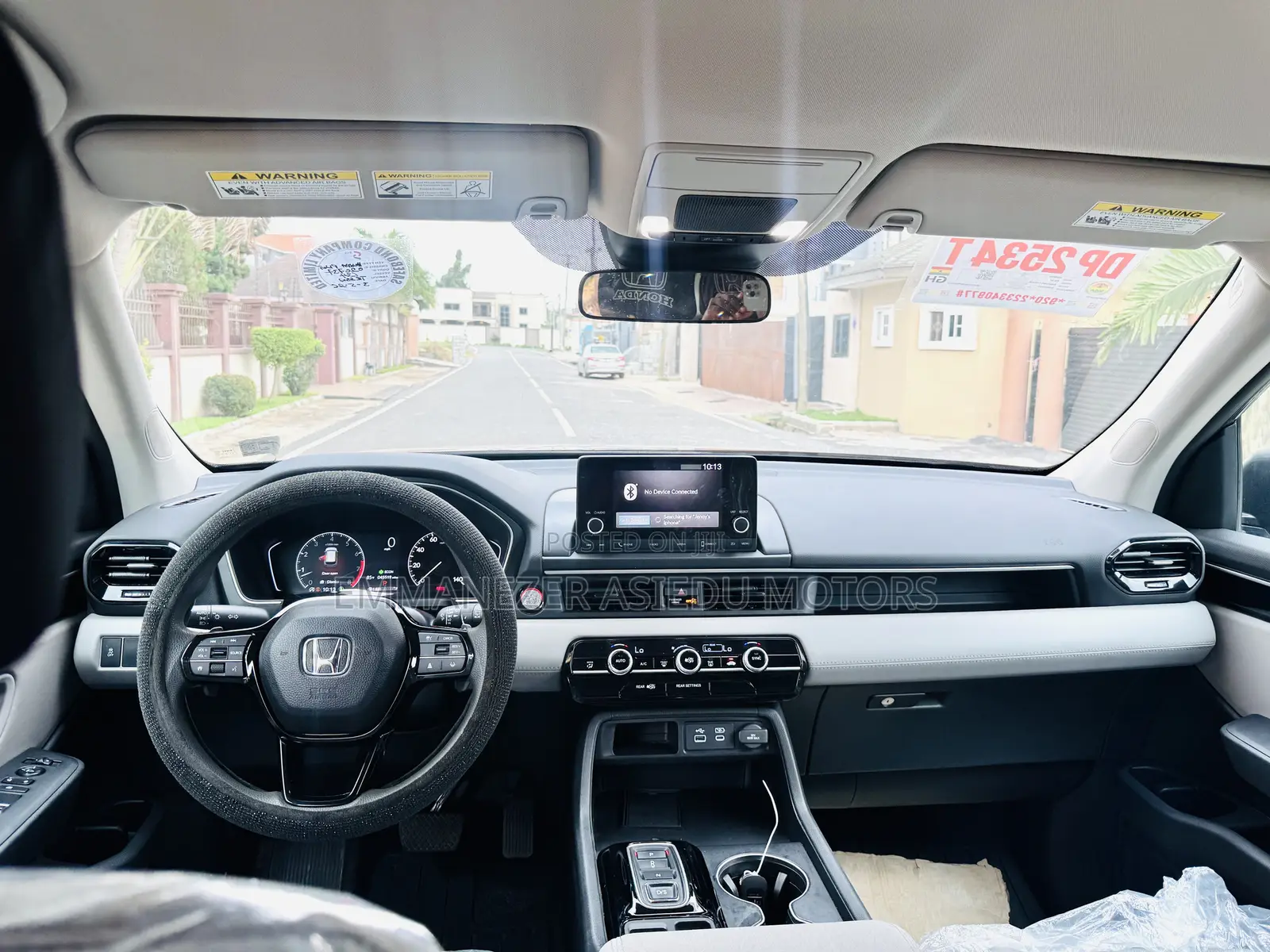 Honda Pilot EX-L 8 Passenger AWD 2023 Gray