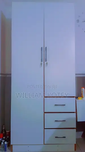 Fully Built Laminated Wardrobe 2 In 1