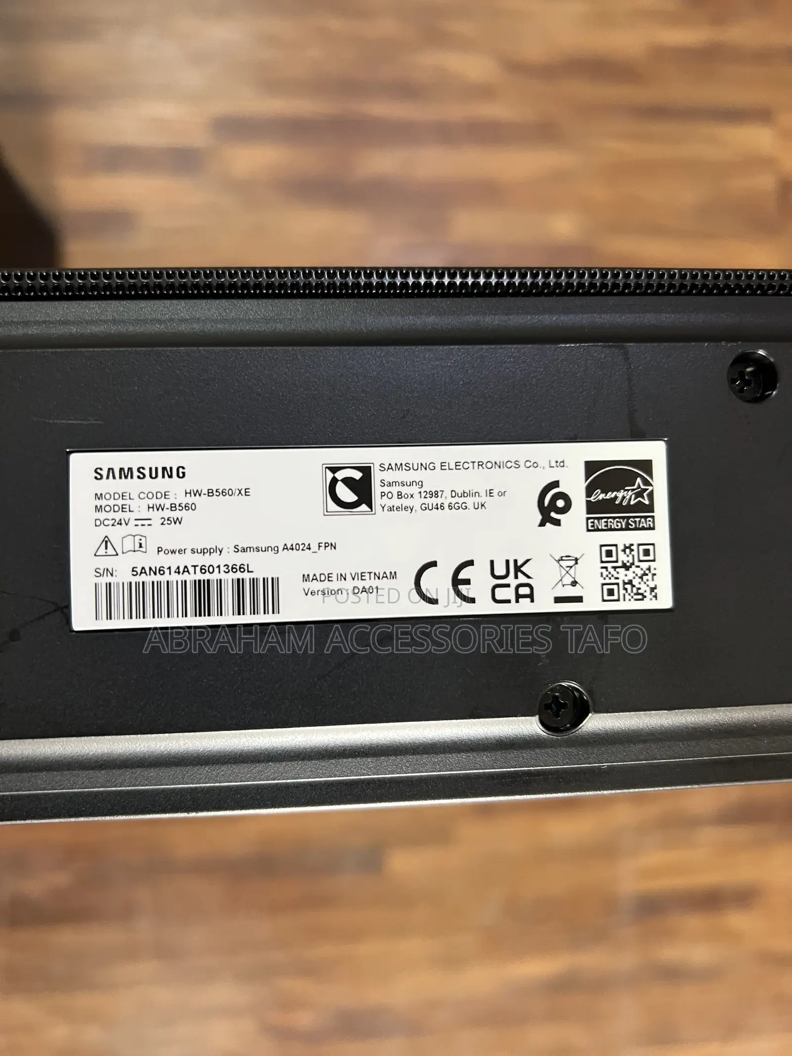 Samsung Hw-B560/Xe