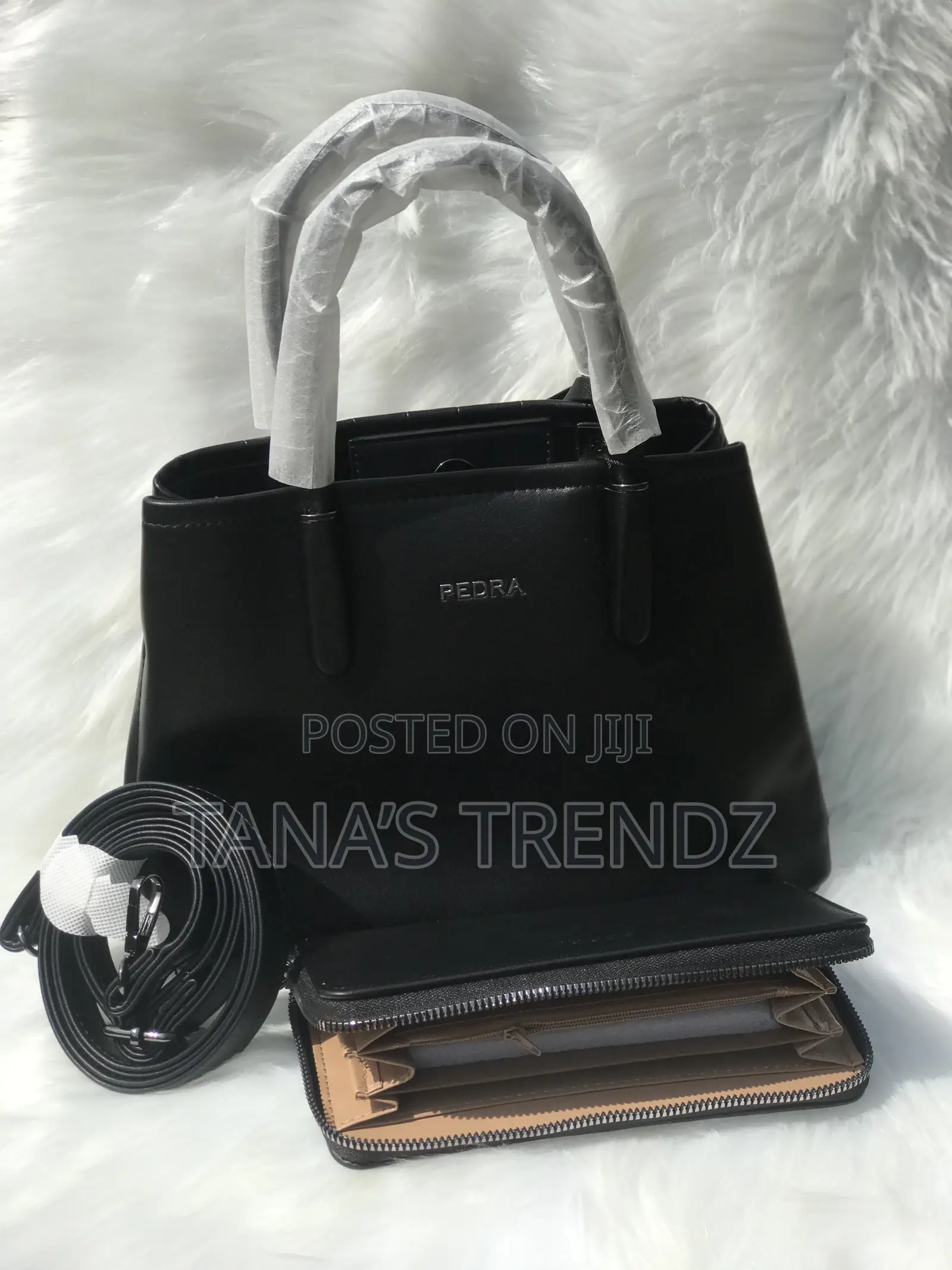 High Quality Leather Bags (Wine and Black)