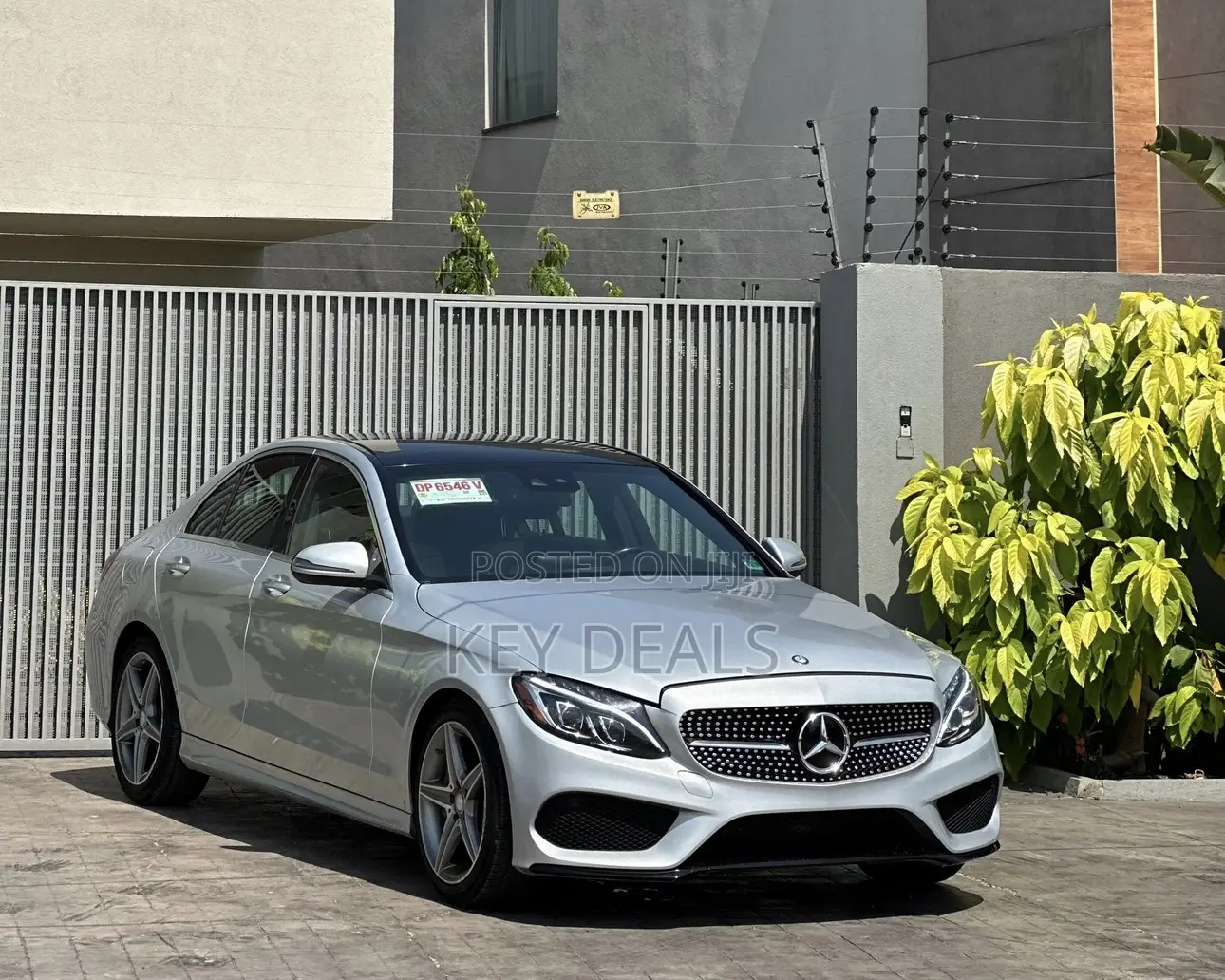 Mercedes-Benz C300 Sport 4Matic Sedan AWD (2.0L 4cyl 7A) 2017 Silver