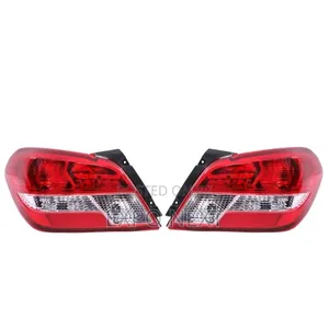 2017-2020 Mitsubishi Mirage G4 Red Clear Rear Tail Light