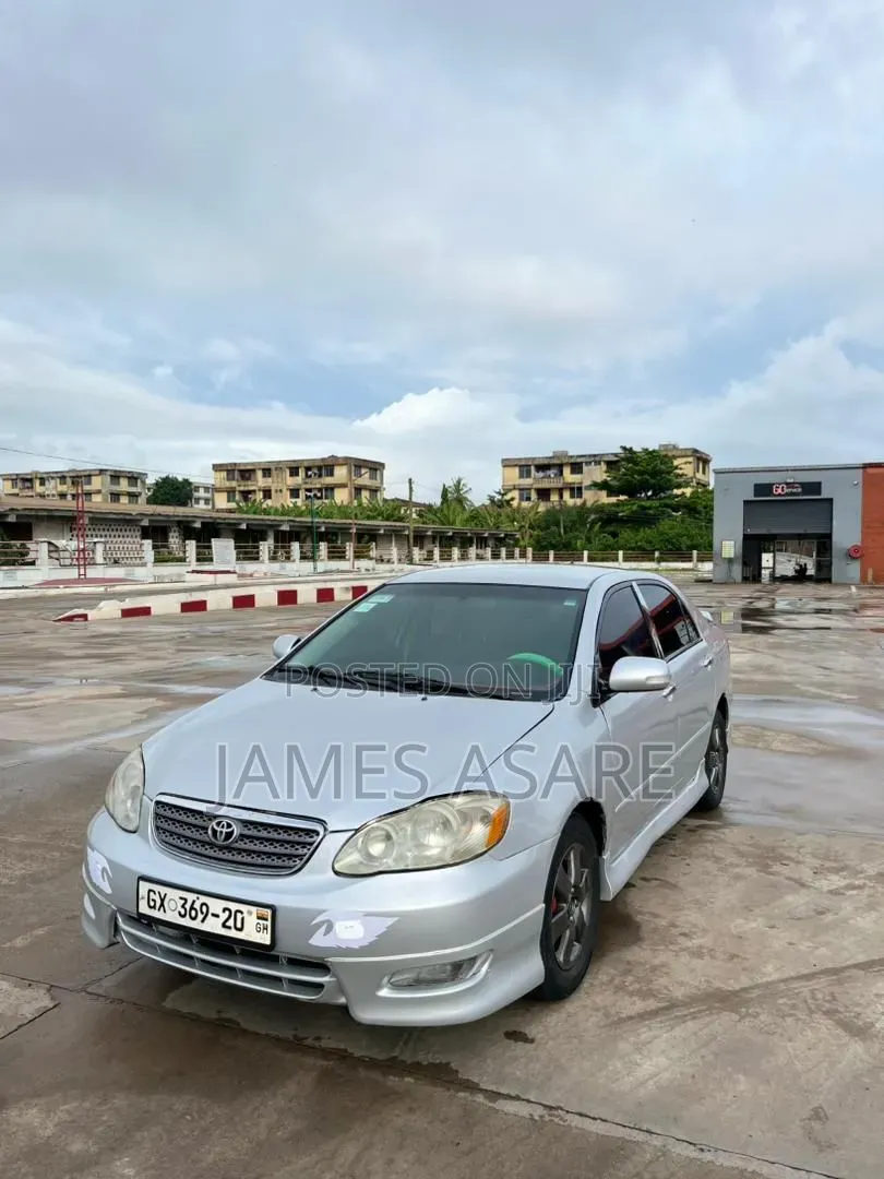 Toyota Corolla 1.8 VVTL-i TS 2007 Silver