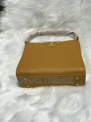 High Quality Leather Bags (Yellow and Blue)