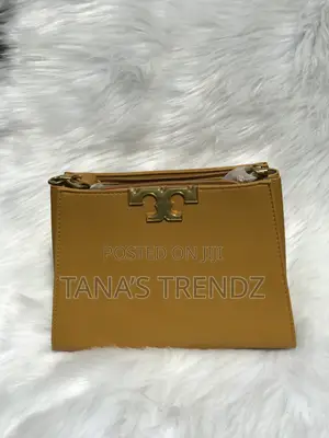 High Quality Leather Bags (Yellow and Blue)