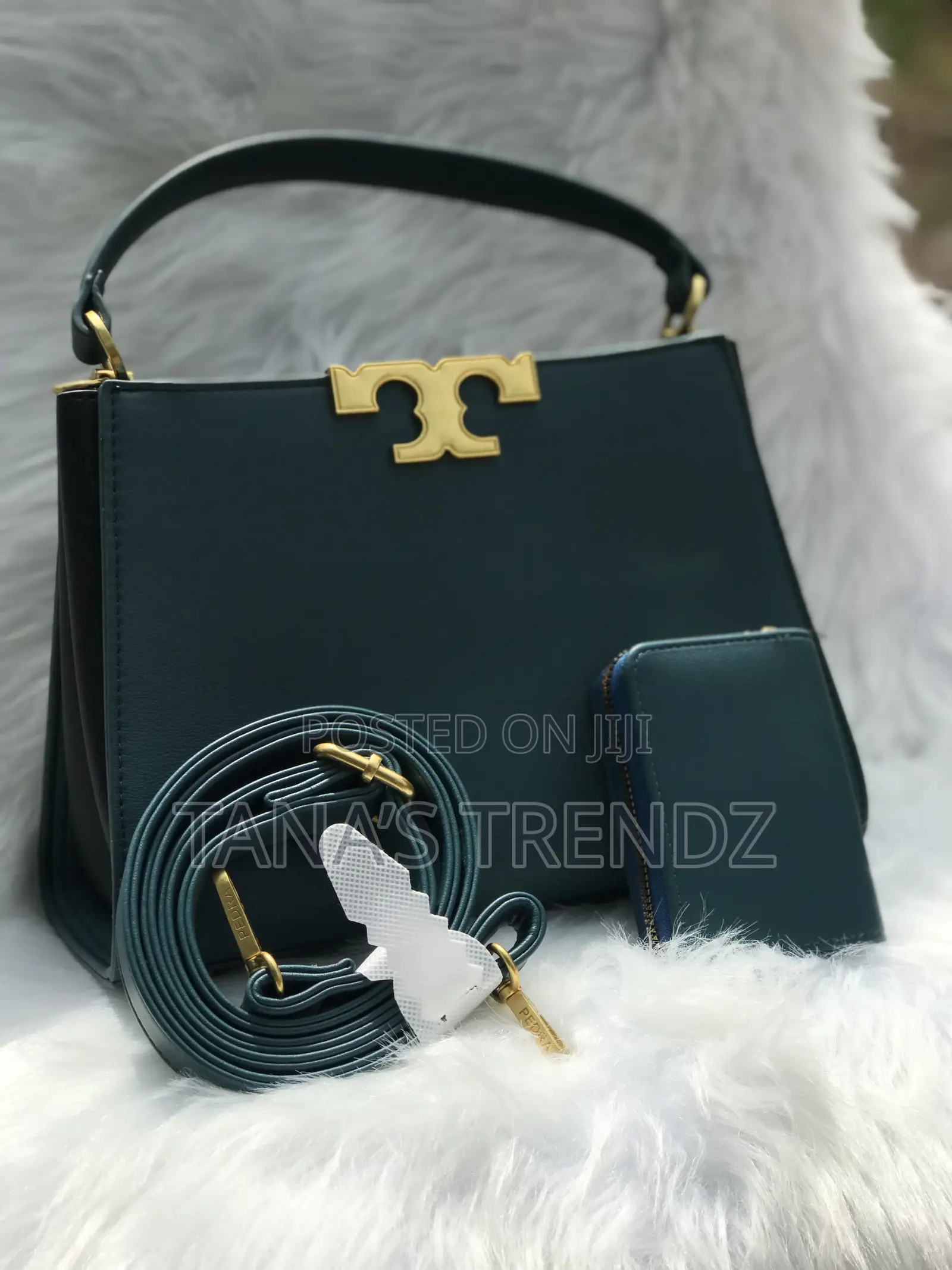 High Quality Leather Bags (Yellow and Blue)