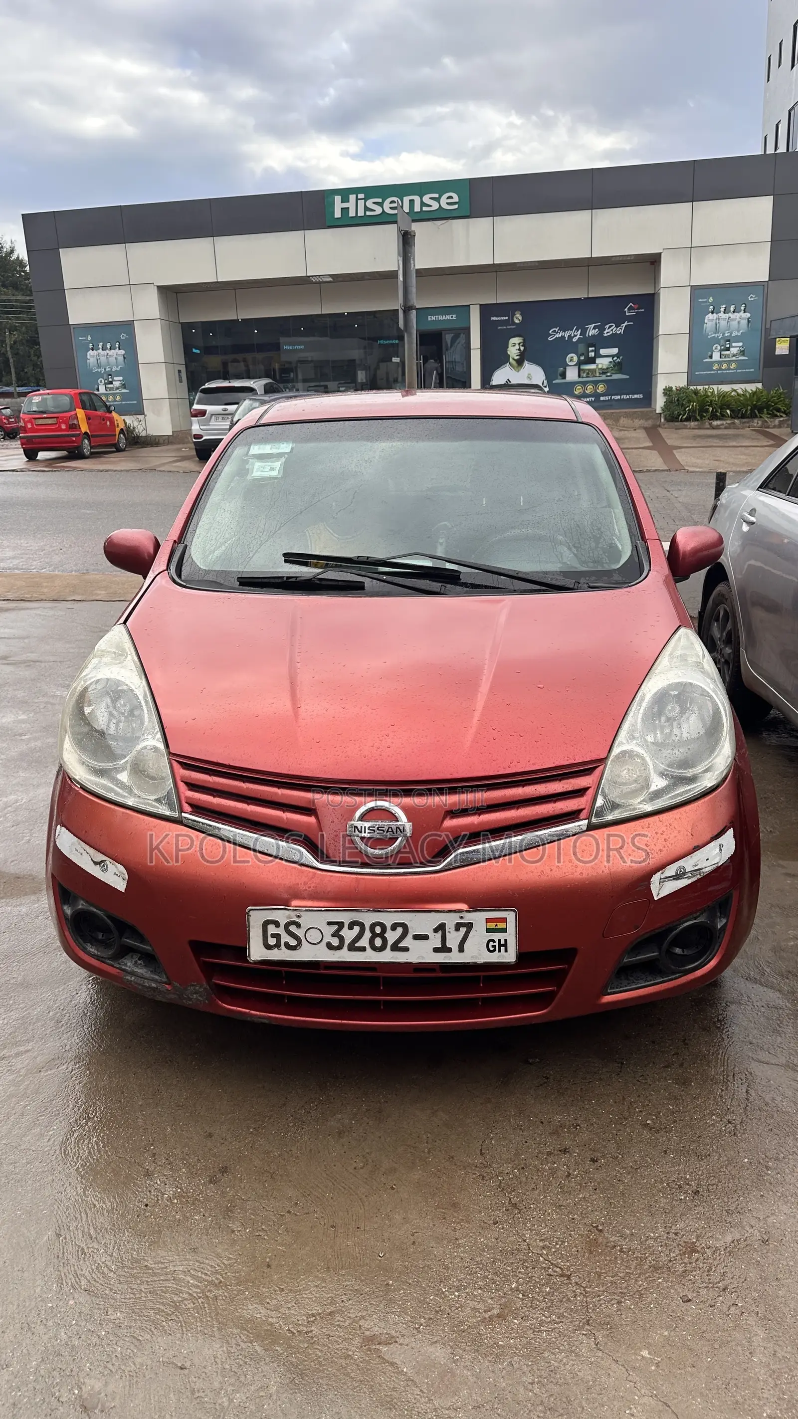 Nissan Note 1.2 Petrol 2012 Red