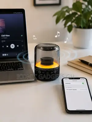 Colorful Bluetooth Speaker Portable With Led Ambient Light