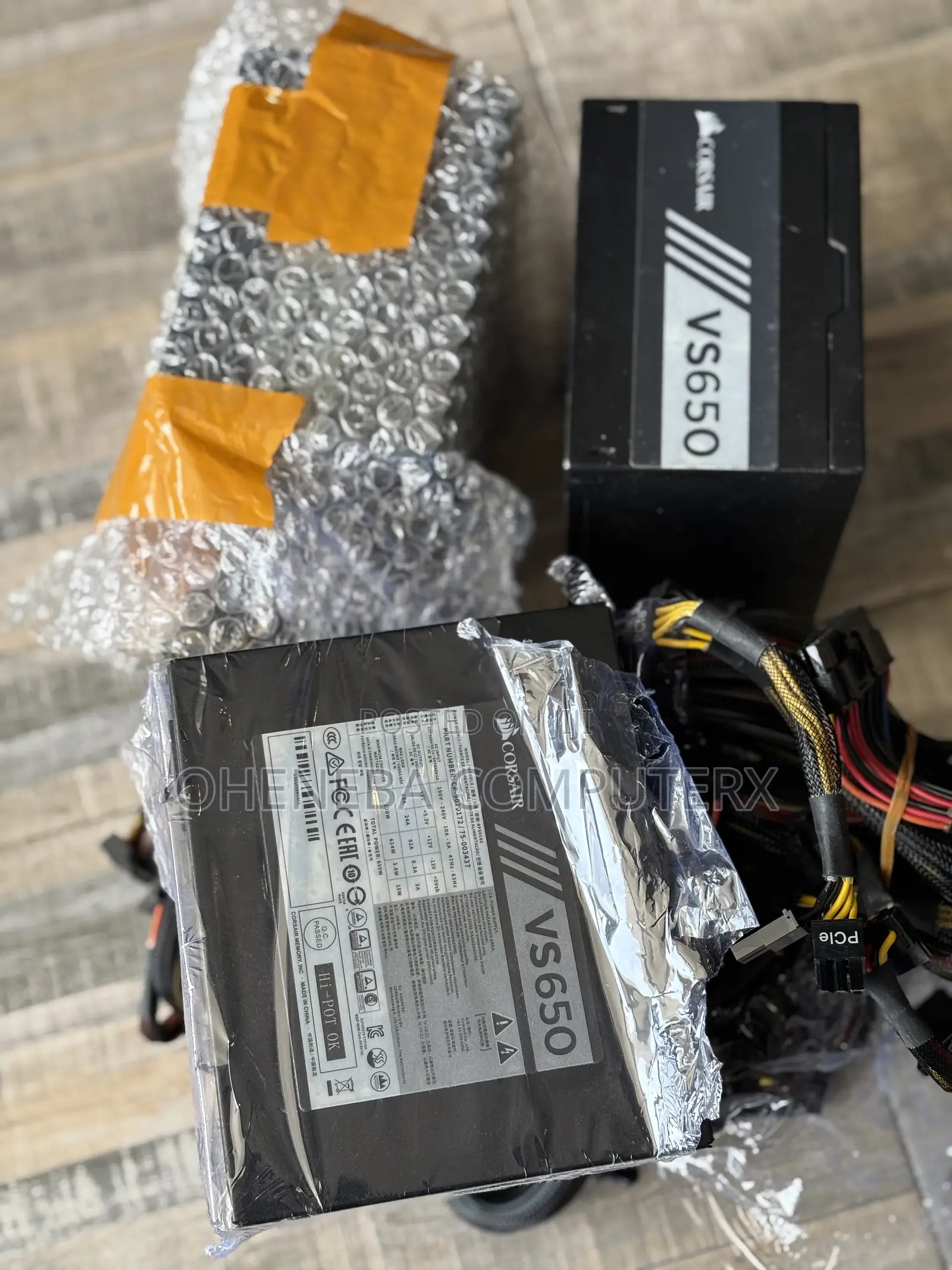 Corsair vs Series Vs650, 650w Power Supply for Gaming Desktop