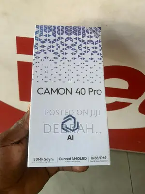New Tecno Camon 40 Pro 5G 256 GB Black
