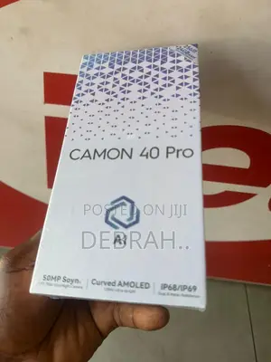 New Tecno Camon 40 Pro 5G 256 GB Black