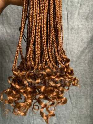 (12 Inches) Braided Ponytail With Curls