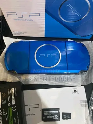 PSP Blue in Box