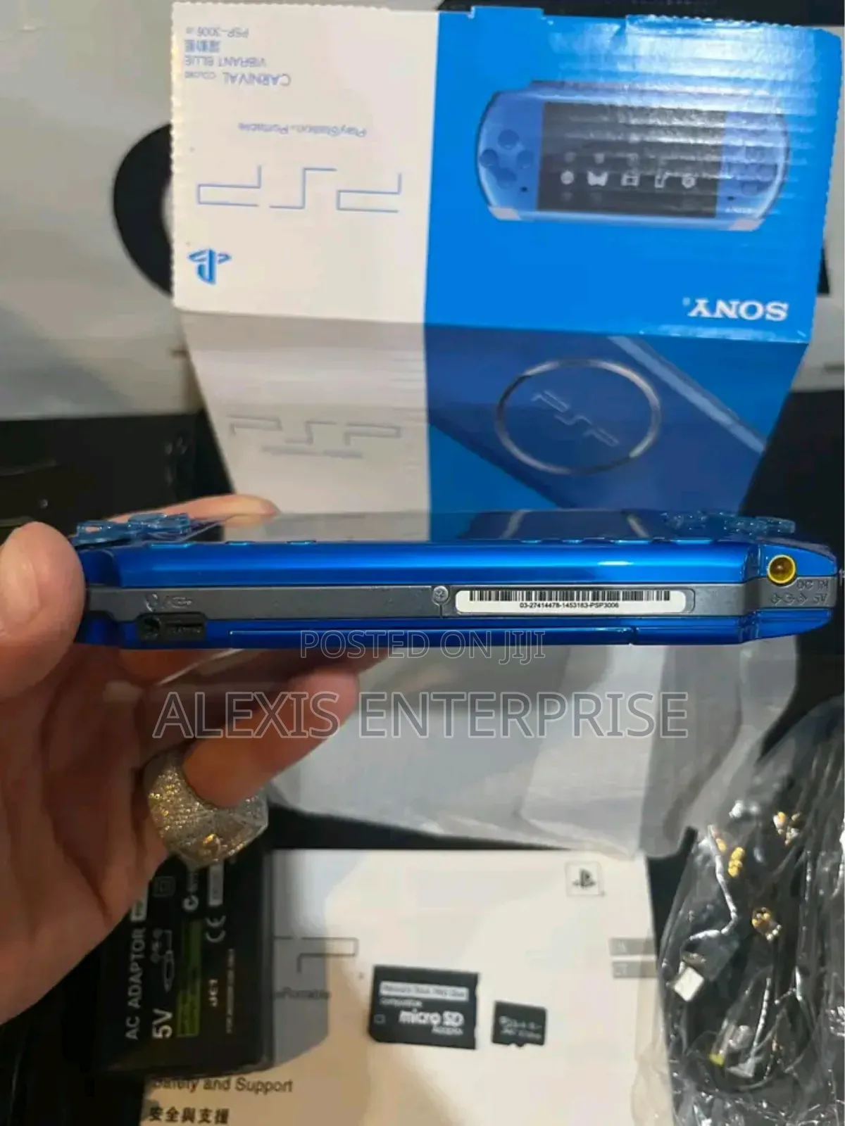 PSP Blue in Box