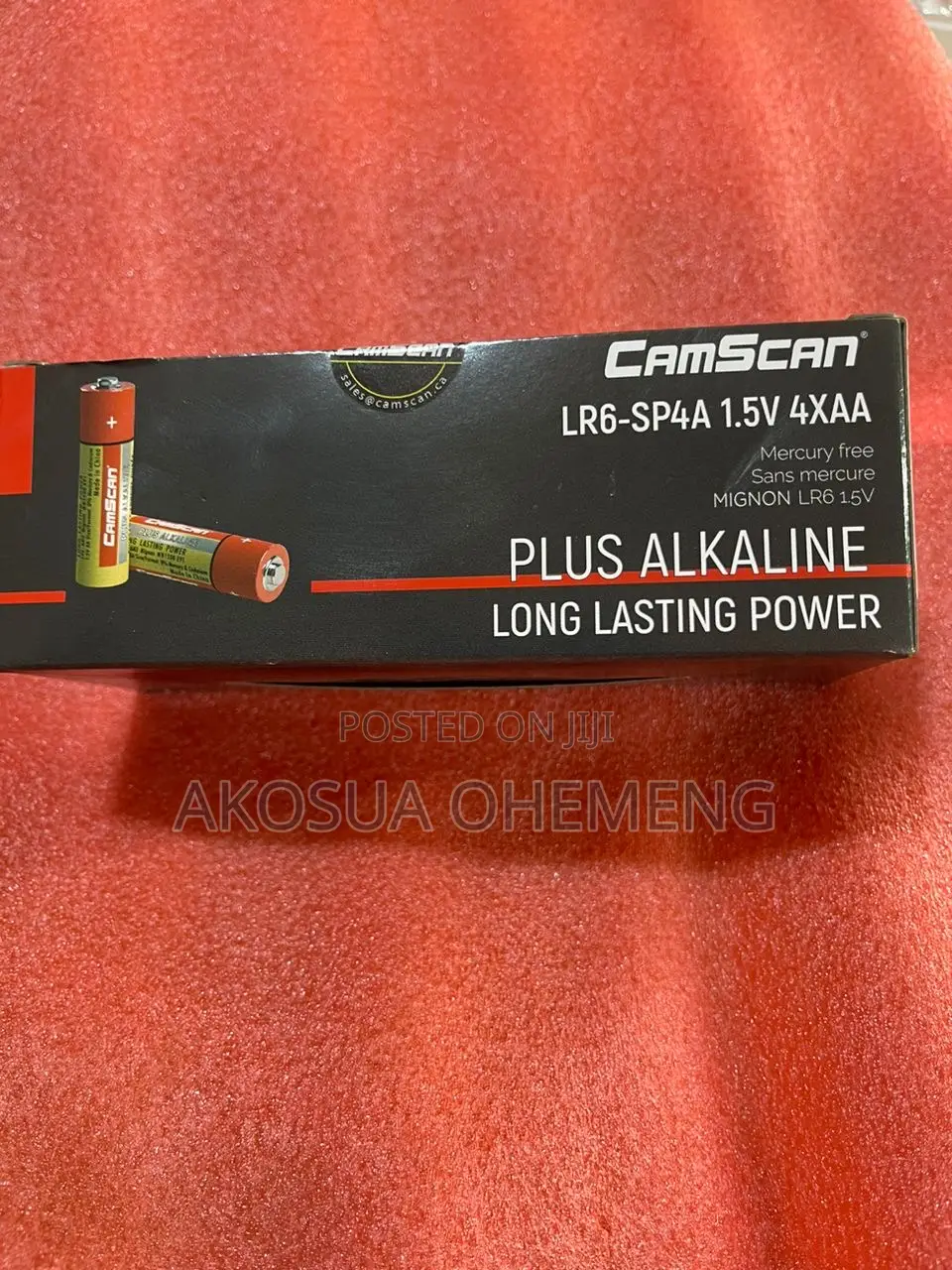 Camscan Aa Batteries for Electronic Appliances With Long Lasting Power