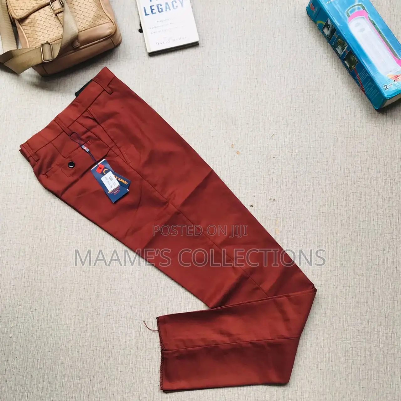 Quality Men’S Office Material Trousers (Sizes 28 - 40)