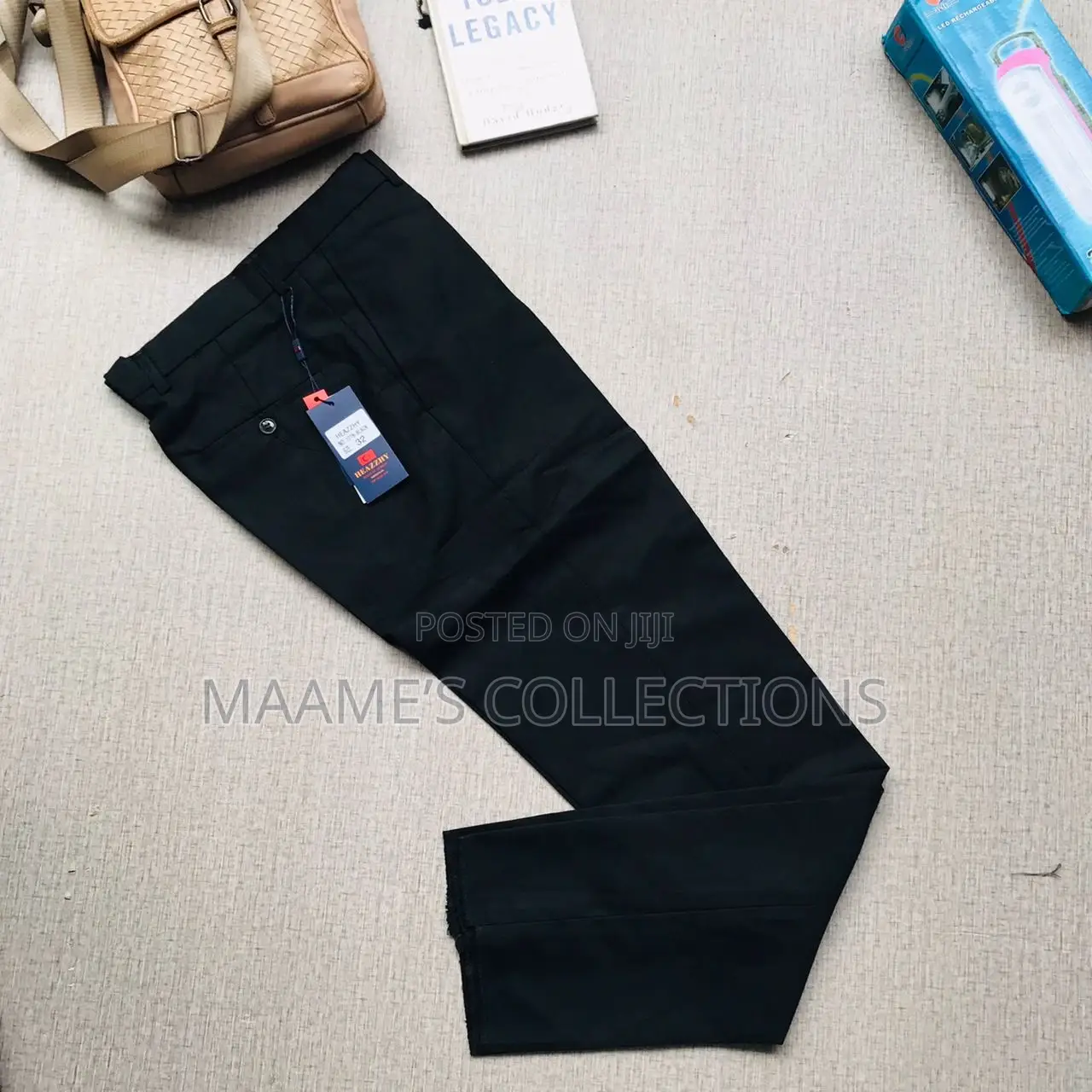 Quality Men’S Office Material Trousers (Sizes 28 - 40)