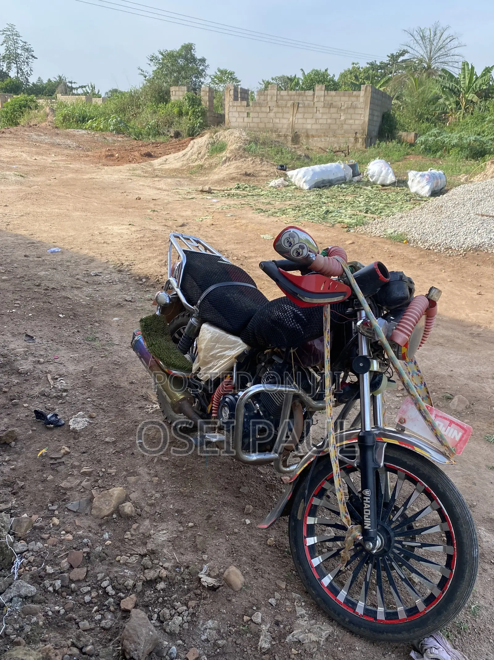 Haojin GN125 2025 Red