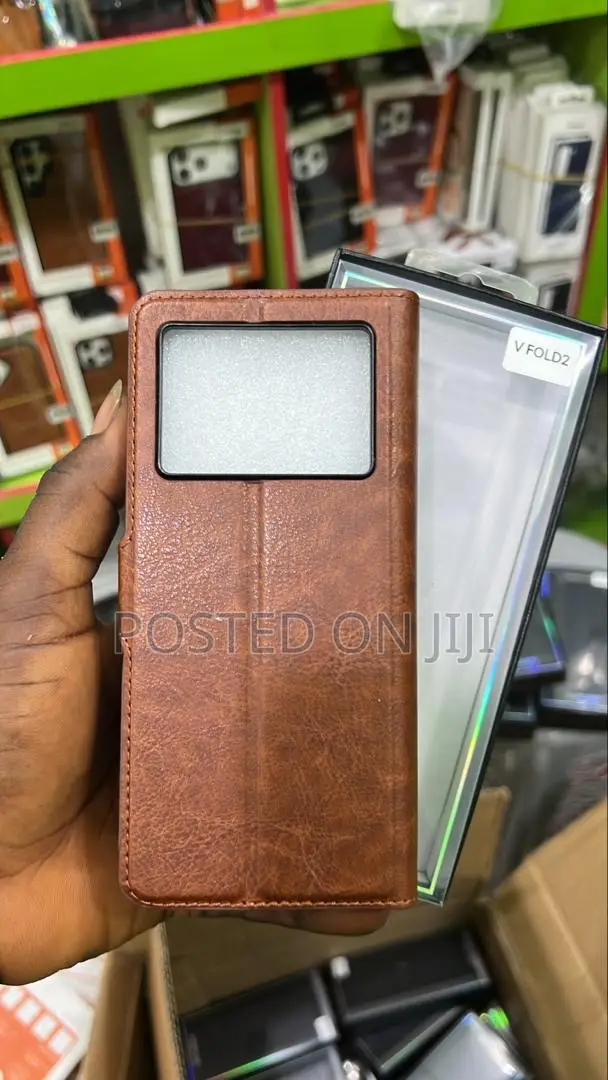 Tecno Vfold 2 Leather Flip Case
