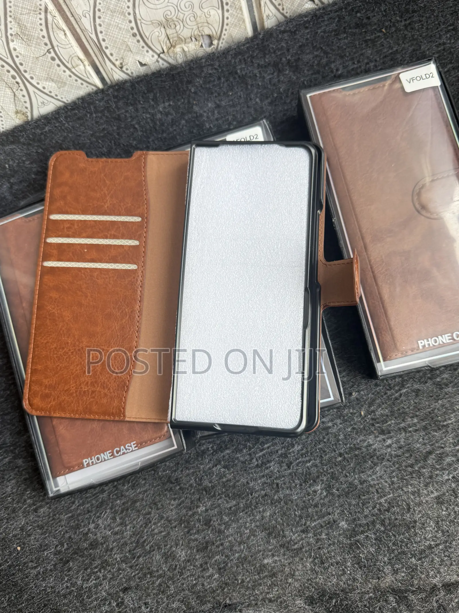 Tecno Vfold 2 Leather Flip Case