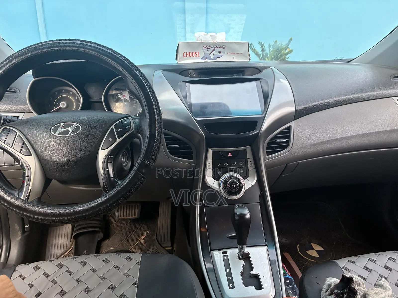 Hyundai Elantra GLS Automatic 2012 Gray