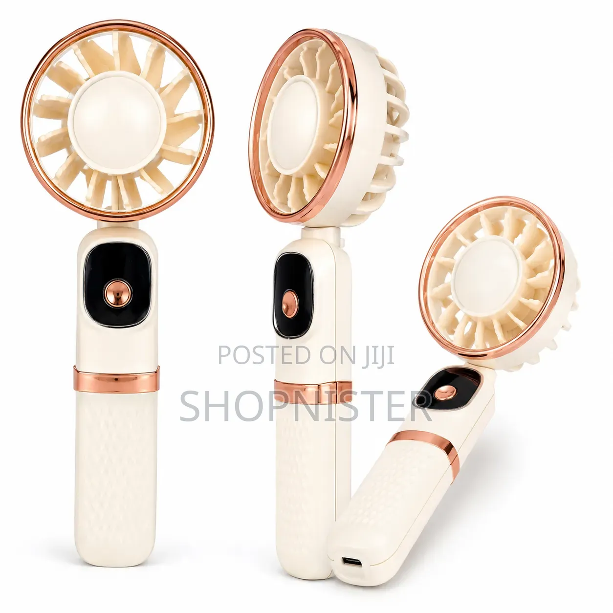 Portable Rechargeable Handheld Mini Fan – Usb Cooling Fan