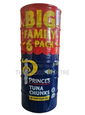 Princes Tuna Chunks in Sunflower Oil Family 6 Packs