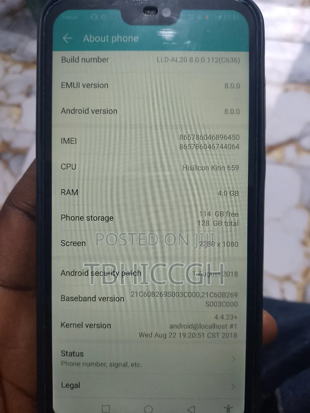 Huawei Honor 9i 64 GB Blue