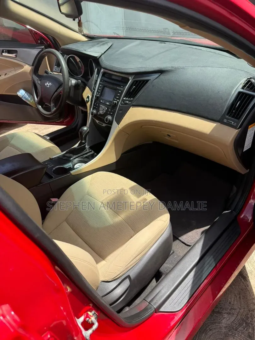 Hyundai Sonata GLS 4dr Sedan (2.4L 4cyl 6A) 2014 Red