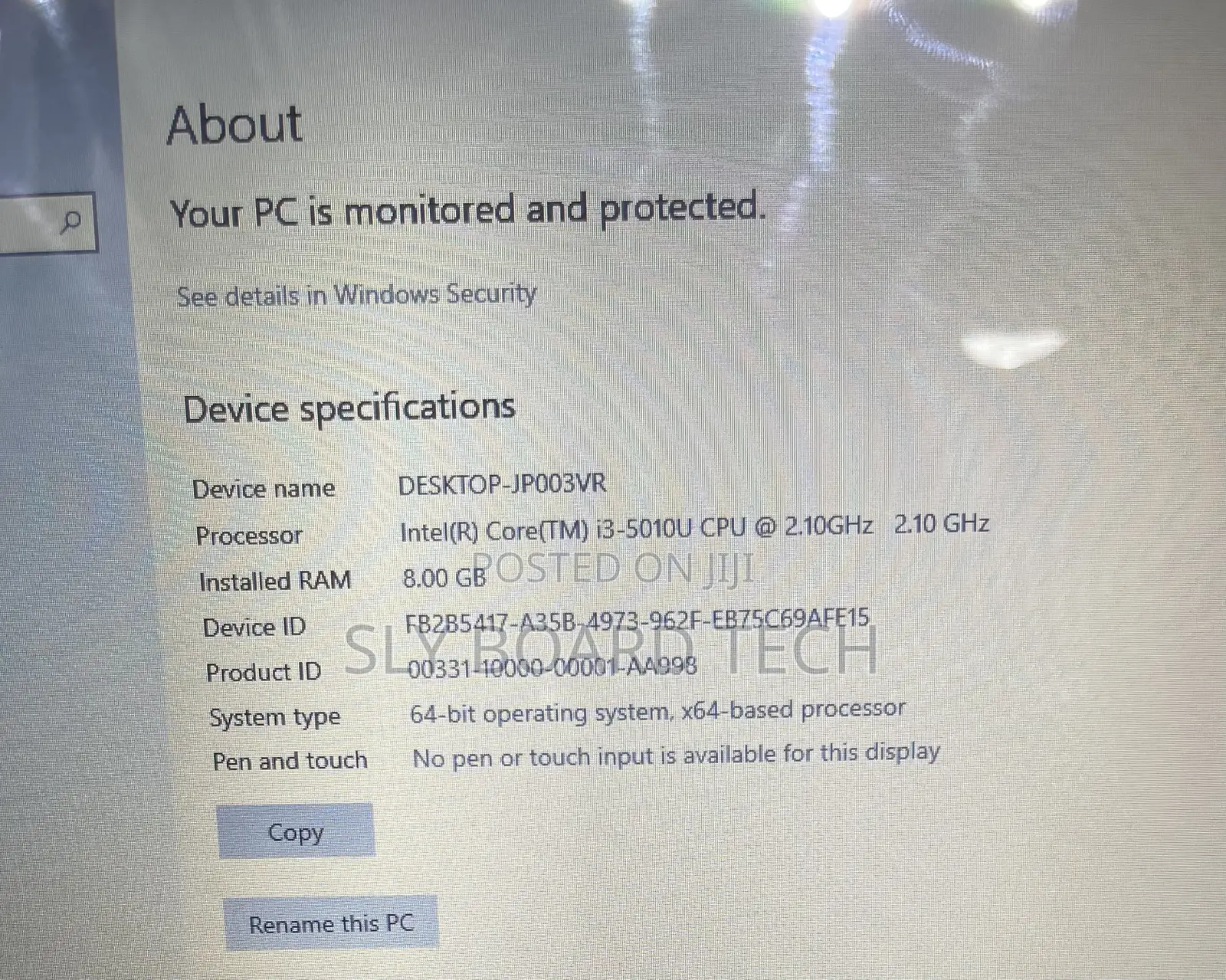 Laptop HP Pavilion 15 8GB Intel Core i3 SSD 256GB