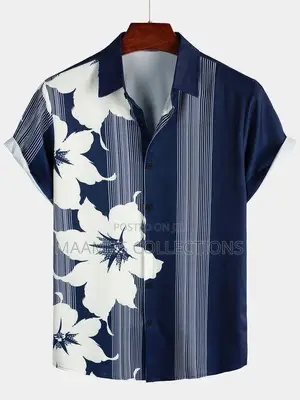 Unisex Summer Casual Button-down Shirt
