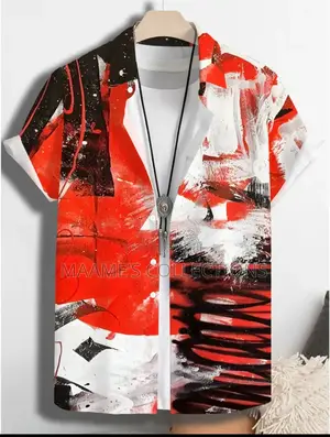 Unisex Summer Casual Button-down Shirt