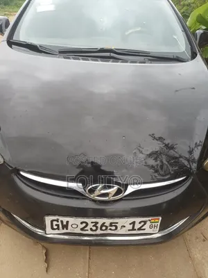 Hyundai Elantra 2012 Black