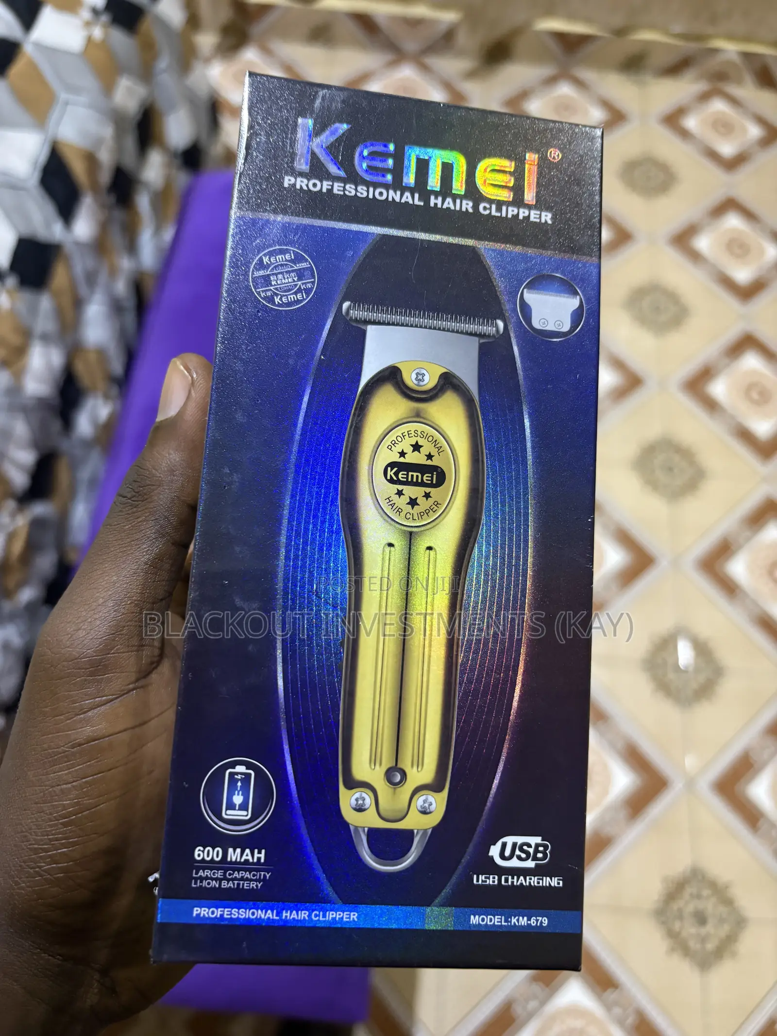 Rechargeable Shaving Machine