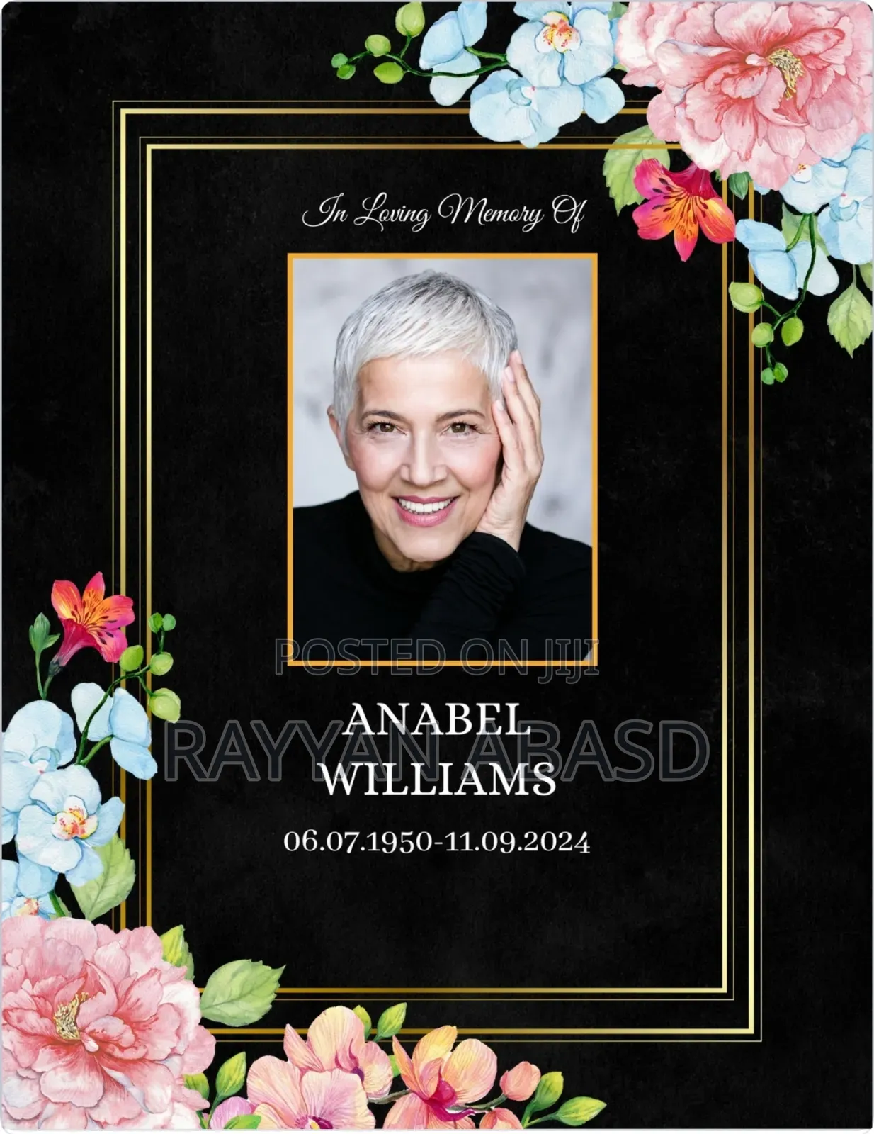 Professional Flyer Design — Funeral, Church, Events More | Same Day